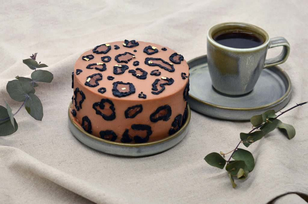 Леопардовый Бенто торт от Yummy Cake Леопардовый Бенто торт от Yummy Cake